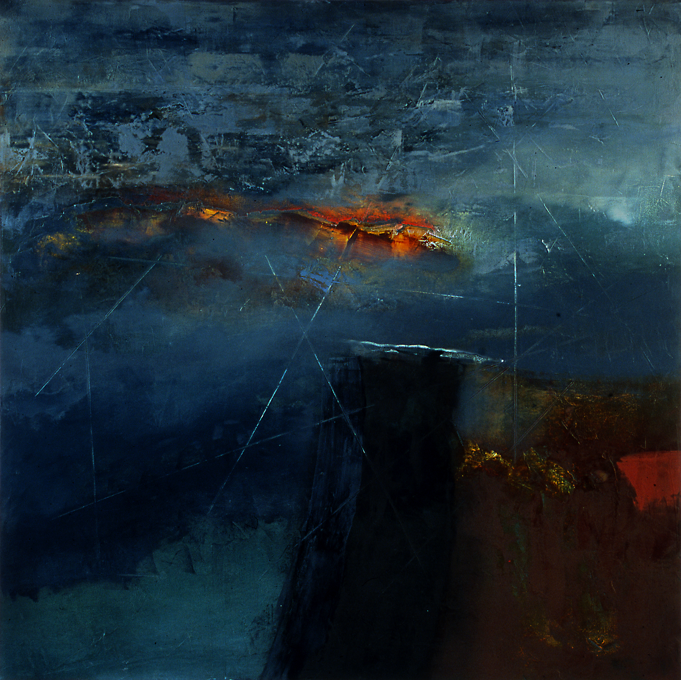 Oils, mixed media on canvas. Max Maxwell contemporary artwork