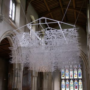 Mark Maxwell contemporary sculpture installation - St Bartholomew the Great- London