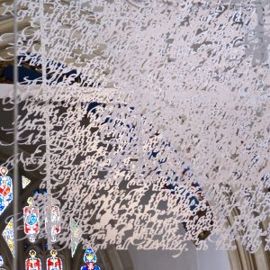 Mark Maxwell contemporary sculpture installation - St Bartholomew the Great- London