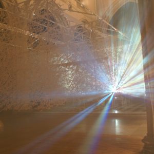 Mark Maxwell contemporary sculpture installation - St Bartholomew the Great- London